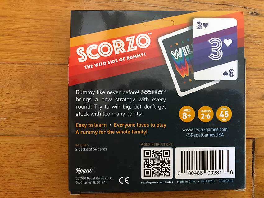 Brand New Card Games The Goodge Rules, Spoons and a Spork, Scorzo